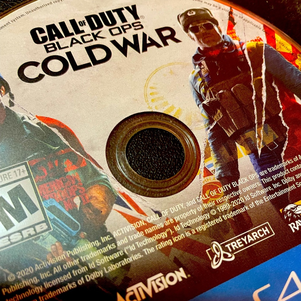 PS4 disc